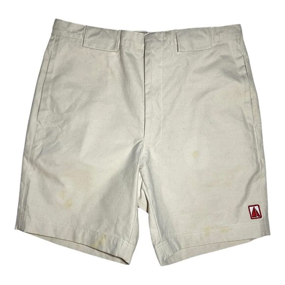 VTG Sail Loft Tan Suede Seat Sailing Shorts Mens 36 (Actual 34 inches) 9" inseam - Picture 10 of 11